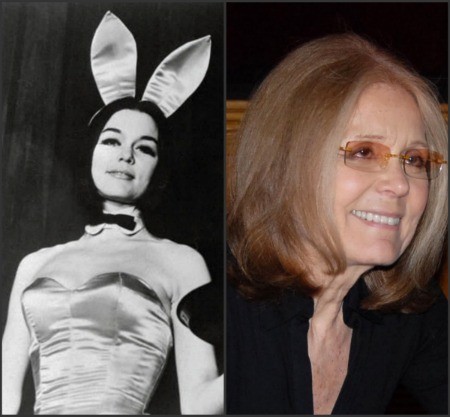 Gloria Steinem, the most powerful feminist of our time, was a Playboy Bunny...